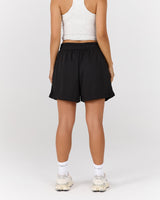 BASKETBALL SHORTS 5" - BLACK