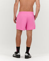 BASKETBALL SHORTS 5" - PINK TOPAZ REP THE RIBBON