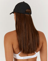 WOMENS DAD CAP - BLACK