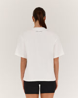 BOXY TEE - OFF WHITE
