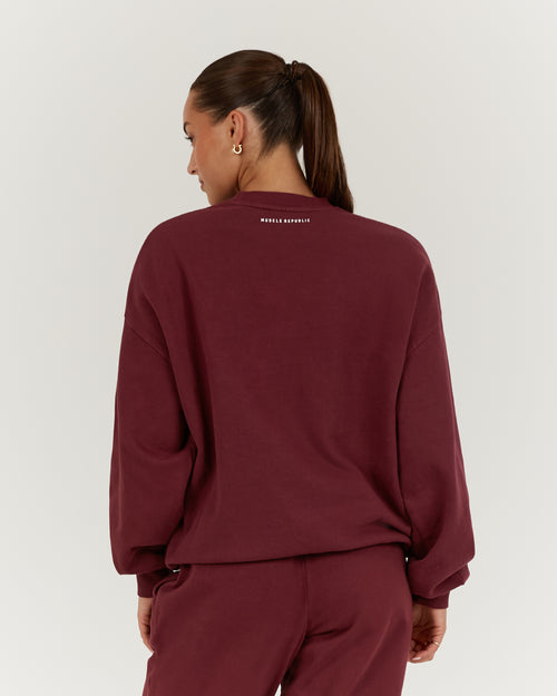 CAMPUS CREW JUMPER - PORT