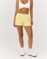 TERRY CASUAL SHORTS - DOUBLE BUTTER