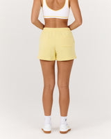 TERRY CASUAL SHORTS - DOUBLE BUTTER