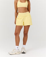 TERRY CASUAL SHORTS - DOUBLE BUTTER