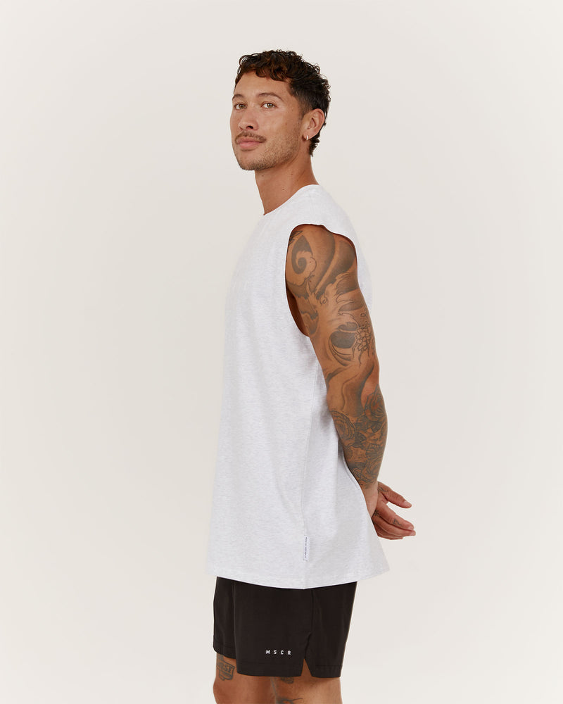 CLASSIC TONAL TANK V2 - SNOW GREY