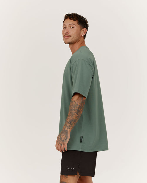 CLASSIC TONAL TEE V2 - TARRAGON