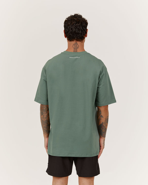 CLASSIC TONAL TEE V2 - TARRAGON