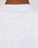 CLASSIC BOXY CREW JUMPER - SNOW GREY