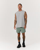 CLASSIC ICON TANK - GREY MARLE