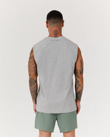 CLASSIC ICON TANK - GREY MARLE
