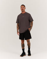 CLASSIC ICON TEE - CHAR