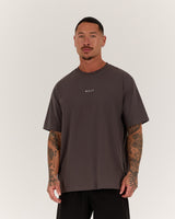 CLASSIC ICON TEE - CHAR
