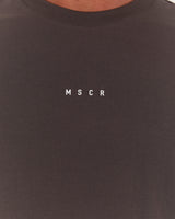 CLASSIC ICON TEE - CHAR
