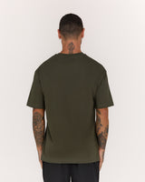 MENS CLASSIC TEE - COMBAT GREEN ICON