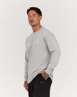 CLASSIC LONG SLEEVE TEE - CONCRETE TONAL