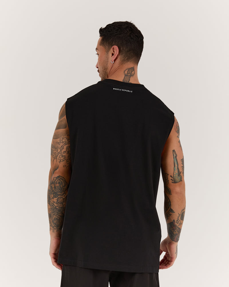 CLASSIC TONAL TANK - BLACK