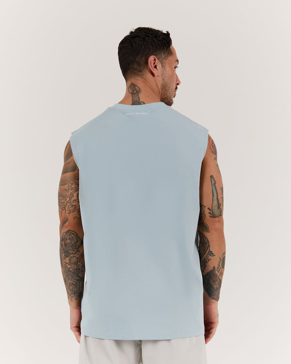 CLASSIC TONAL TANK - COOL BLUE