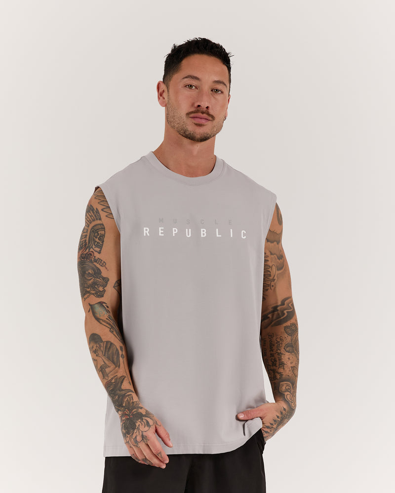 CLASSIC TONAL TANK - CLOUD
