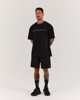 CLASSIC TONAL TEE - BLACK