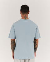 CLASSIC TONAL TEE - COOL BLUE