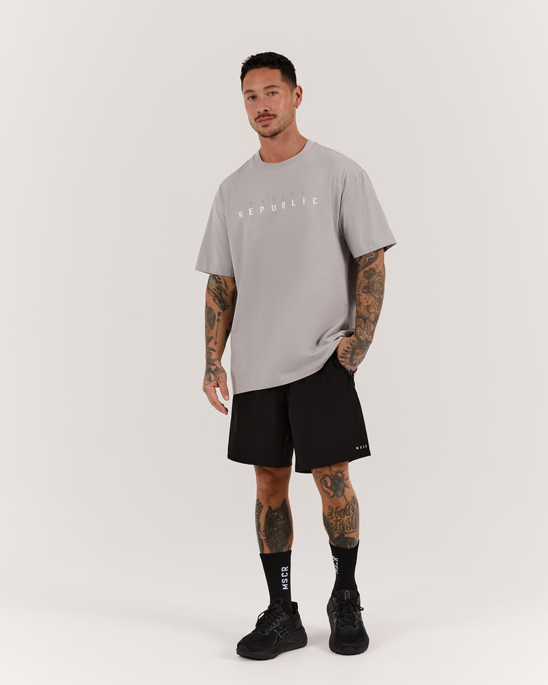 CLASSIC TONAL TEE - CLOUD