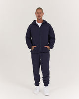 CLASSIC ZIP UP HOODIE - OXFORD