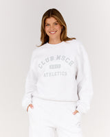 CLUB MSCR HEAVYWEIGHT CREW - SNOW GREY