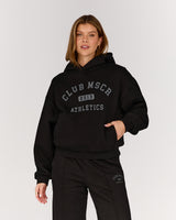 CLUB MSCR HEAVYWEIGHT HOODIE - BLACK
