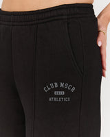CLUB MSCR WIDE LEG SWEATPANT - BLACK