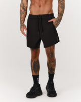 COMPOUND INBUILT SHORTS 5" - BLACK
