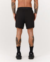 COMPOUND INBUILT SHORTS 5" - BLACK