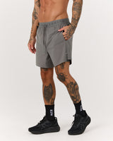 COMPOUND INBUILT SHORTS 5" - LAVA SMOKE