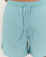 COMPOUND SHORTS 5" - AQUA