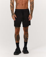 COMPOUND SHORTS V2 5" - BLACK
