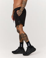 COMPOUND SHORTS V2 5" - BLACK