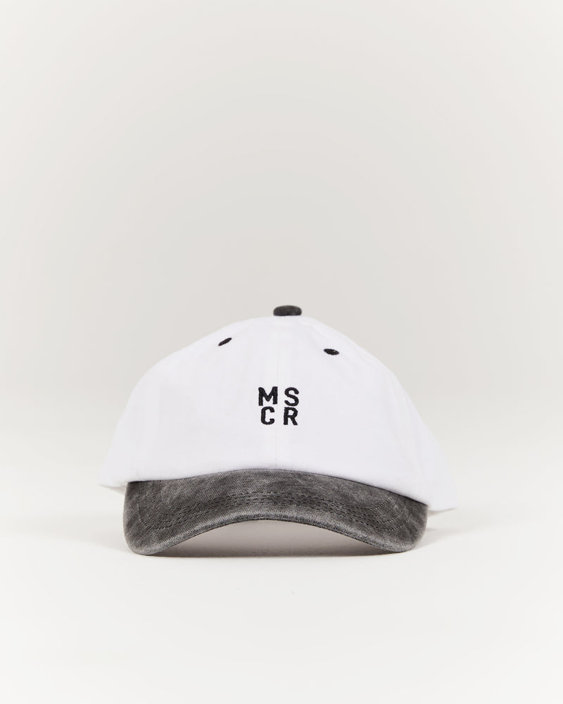 CONTRAST CAP - BLACK WHITE