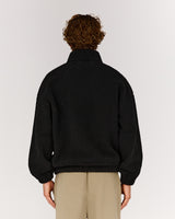 DIVISION SHERPA JACKET - BLACK
