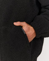 DIVISION SHERPA JACKET - BLACK