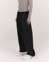 DRAWSTRING RELAXED PANT - BLACK