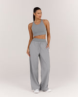 DRAWSTRING RELAXED PANT - VAPOUR