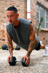 TIMELESS TANK - FADED ONYX