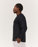 DYNAMIC LONG SLEEVE TEE - BLACK