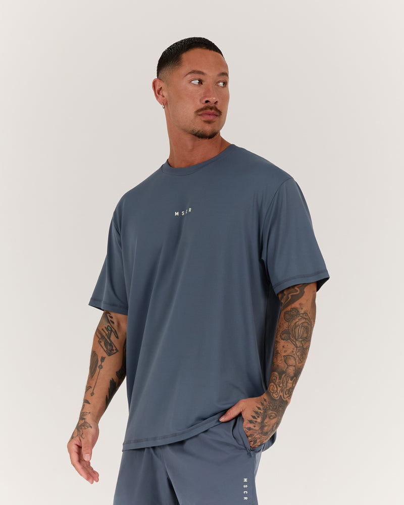 DYNAMIC TEE V2 - BLUE STEEL