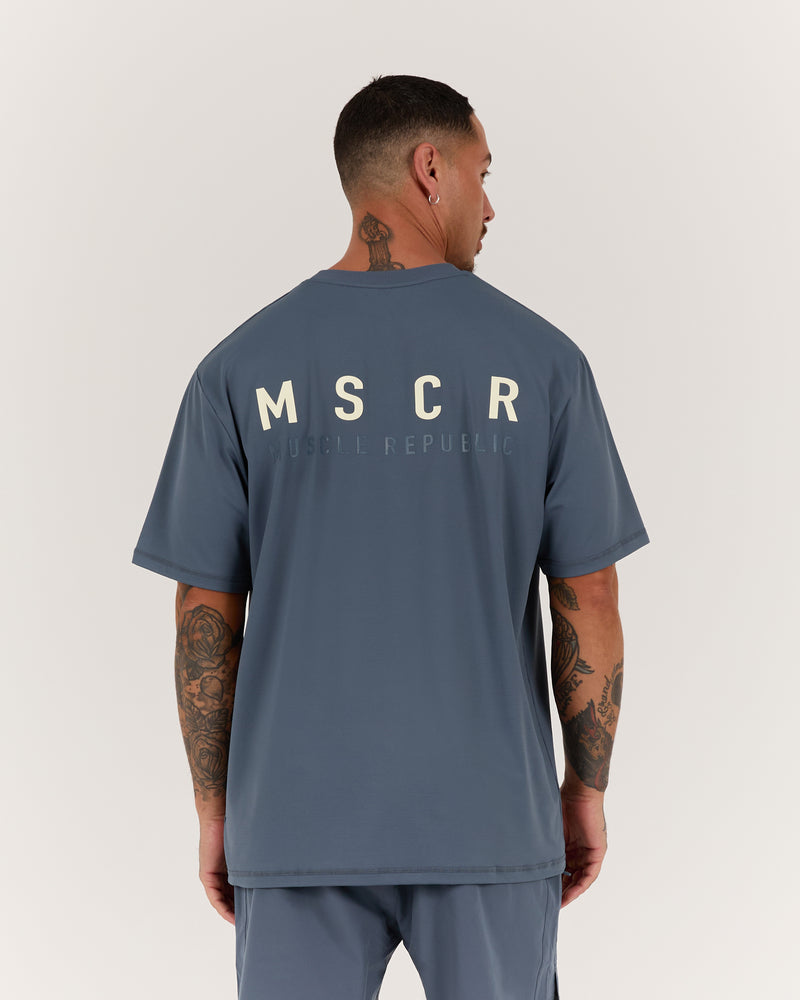 DYNAMIC TEE V2 - BLUE STEEL
