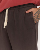 MENS FLEECE STRAIGHT LEG SWEATPANT - FADED VOLCANO ELEVATION