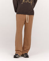 MENS FLEECE WIDE LEG SWEATPANT - FADED SAHARA ELEVATION