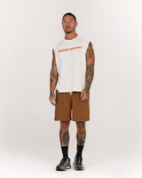 MENS TERRY RELAXED SWEATSHORTS - SAHARA ELEVATION
