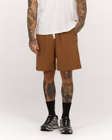 MENS TERRY RELAXED SWEATSHORTS - SAHARA ELEVATION