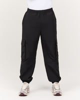 ENDZONE TAPERED LEG CARGO PANT - BLACK