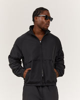 ENDZONE WOVEN JACKET - BLACK